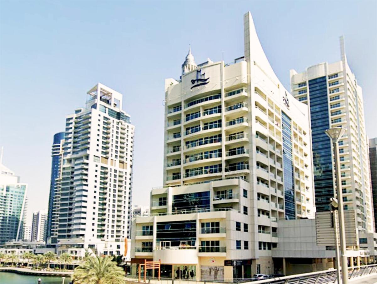 Full Sea View With Balcony - Studio Apartment - 10 Min To Jbr - Дубай Экстерьер фото